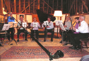 Alphorn with Marlow Wind Ensemble, Lea Barn, Berkshire