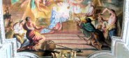 Roof fresco, Michelfeld Benedictine Monastery, Auerbach, Germany. Cosmas Asam, 1717