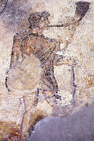 First century Roman mosaic, Orbe, Canton Neuchatel, Switzerland